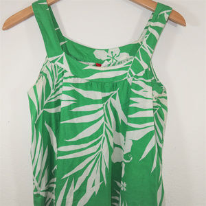 Divided by H&M Floral green/white Top, 100% Cotton